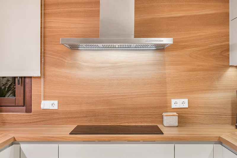 Kitchen counter in detail