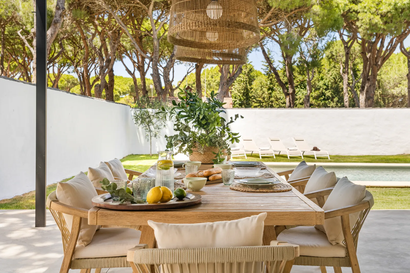 Terrace of Villa Juju